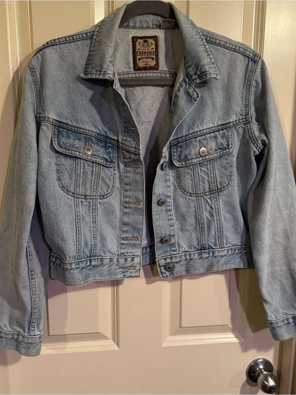 Light Wash Denim Jacket - Women's